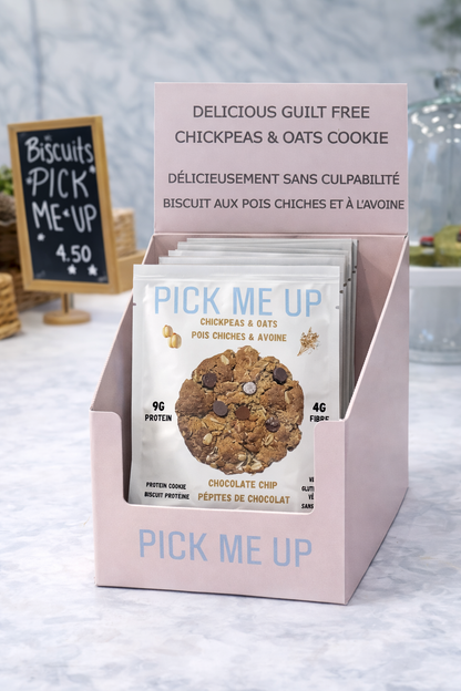 Pick Me Up Chocolate Chip Cookies _ Box of 12 Cookies